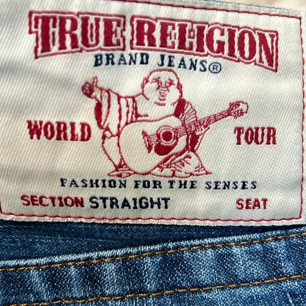 True Religion Straight Fit Jeans 101250 Ultra Indigo Men’s Size 33 x 34 NWT